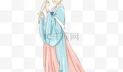 漫画古装女孩,漫画中的古典韵味